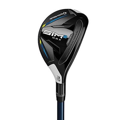 TaylorMade Golf SIM 2 MAX Rescue Mens Right Hand Graphite Stiff Rescue 4-22 Degree