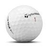 TaylorMade Golf 2021 TP5X Golf Balls White view 2