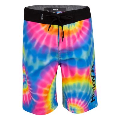 Hurley Boys Board Shorts, Multi Tie Dye, 4T