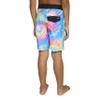 Hurley Boys Board Shorts, Multi Tie Dye, 4T view 4