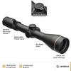Leupold VX-3HD 3.5-10x50 (30mm) CDS-ZL Illum. FireDot Twilight Hunter Reticle Riflescope view 2