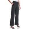 DKNY Fixed Waist Wide Leg Pant,Black,14 view 3