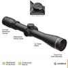 Leupold VX-3HD 3.5-10x40 (30mm) CDS-ZL Illum. FireDot Twilight Hunter Reticle Riflescope view 2