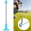 Alomejor Magnetic Lie Angle Tool Direction Indicator Two?Section Retractable Cutting Alignment Swing Training Aid (Blue) view 3