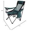 Kijaro Sling Camping Chair, One Size, Cayman Blue Iguana (Cooler) view 3