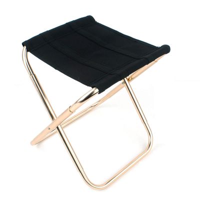 Daoyuan Camping Folding Chairs Outdoor,Small Portable Folding Stool Collapsible Camp Stool Lightweight Aluminium Stools for Fishing/Picnic/Travel/Hiking Beach Garden Traveling