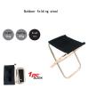 Daoyuan Camping Folding Chairs Outdoor,Small Portable Folding Stool Collapsible Camp Stool Lightweight Aluminium Stools for Fishing/Picnic/Travel/Hiking Beach Garden Traveling view 3