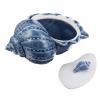Cabilock 1pc Decorative Ceramic Trinket Box Adorable Jewelry Organizer for Earrings and Necklaces Multifunctional Storage for Home and Giving