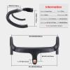 Carbon Integrated Handlebar for Road Bike Handlebars Aero Bars for Road Bike Bicycle Handlebars Drop bars 28.6mm Carbon Integrated Road Bicycle Accessories for Men Lightweight(400x90) view 3