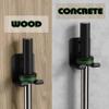 Vertical Barbell Rack Barbell Holder Wall Mount Barbell Storage Holder Olympic Bar Hanger for Home, Commercial, Garage Gym (Single Bar Holder) view 3