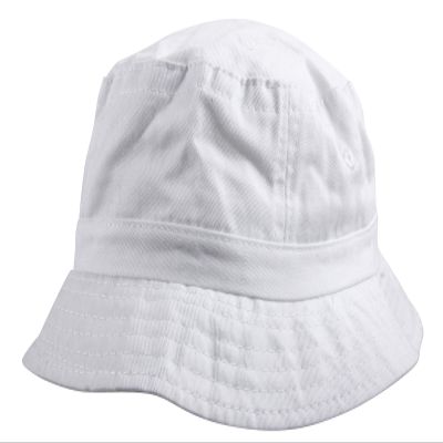 Cameo Youth Pigment Dyed Bucket Hat - White