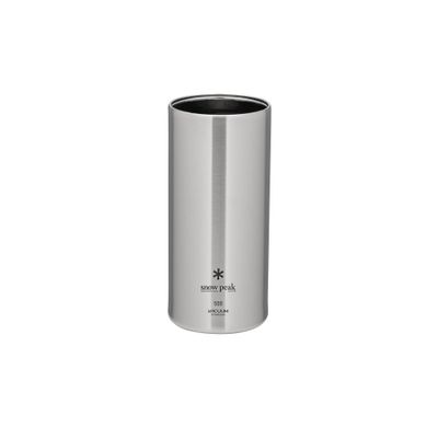 Snow Peak Shimo Can Cooler Vacuum-Insulated to Keep Canned Beverages Cold