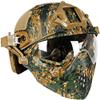 PJ Tactical Fast Helmet, Pilot Protective Helmet, Airsoft Paintball Helmet with Removable mask and Goggles view 2