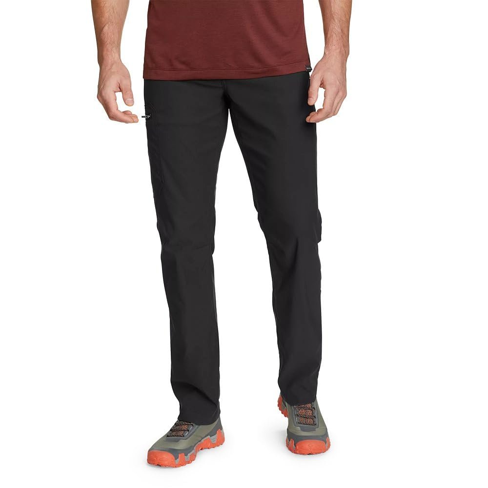 Eddie Bauer Men's Rainier Pants, Black Rainier, 40W x 32L