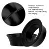 Alomejor Bike Taper Washers, Aluminum Alloy Spacers for Road and Mountain Bike Adjustment, Black 2Pcs for Riders Upgrade and Customization view 4