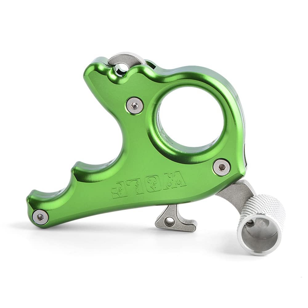 SHARROW Archery Release Aid 3 Fingers Compound Bow Accessory Green