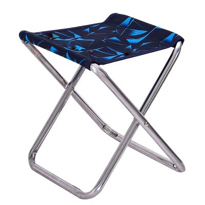 Daoyuan Portable Camping Folding Chairs Outdoor,Lightweight Collapsible Sketch Chair Fold Up Aluminium Stools Footstool for Fishing/Picnic/Travel/Hiking