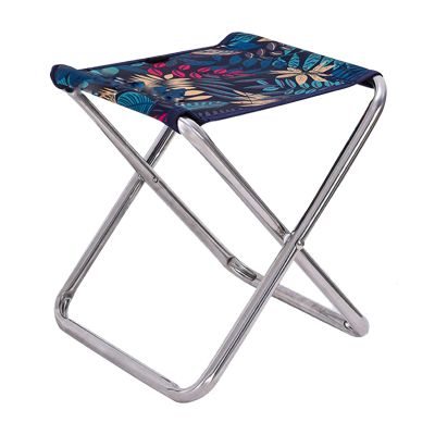 Daoyuan Portable Camping Folding Chairs Outdoor,Lightweight Collapsible Sketch Chair Fold Up Aluminium Stools Footstool for Fishing/Picnic/Travel/Hiking