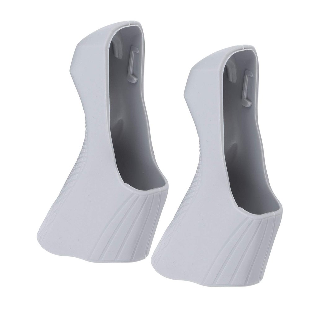 1Pair Road Lever Brake Hoods Brake Lever Handle Sleeves Protector Cover for ST?4700/5800/6800 Road (Grey)