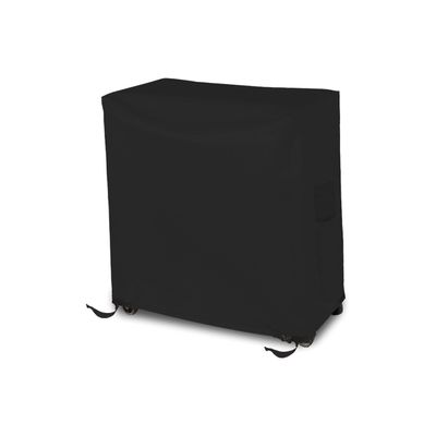 Cooler Cover 12 Oz Waterproof - Rolling Cart Cover 100% Weather Resistant with Air Pockets & Drawstrap for Snug Fit (32" H x 40" W x 20" D, Black)