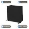 Cooler Cover 12 Oz Waterproof - Rolling Cart Cover 100% Weather Resistant with Air Pockets & Drawstrap for Snug Fit (32" H x 40" W x 20" D, Black) view 2