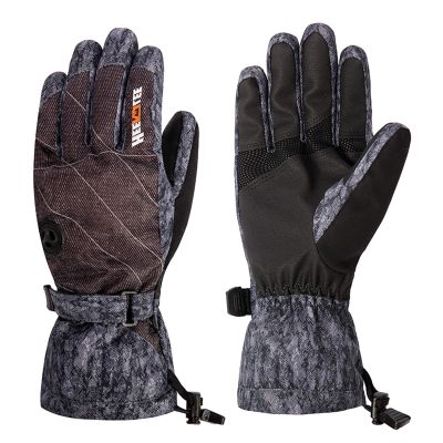 FUFU Gloves Touch Screen Thermal Gloves, Anti-Slip Winter Gloves Suit for Running, Driving, Cycling, Walking and Daily Life (Color : B)