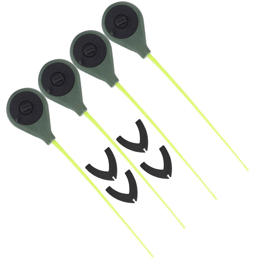 Portable Ice Fishing Rod, VGEBY 4-Piece Ice Fishing Kit with Rod Tips - Winter Fishing Accessories, Lightweight and Durable