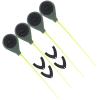 Portable Ice Fishing Rod, VGEBY 4-Piece Ice Fishing Kit with Rod Tips - Winter Fishing Accessories, Lightweight and Durable view 1
