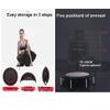 TXTC Fitness Trampoline,Waist Drum Spring,Foldable and Easy to Carry,Built-in Metal Sheet,75-120CM 5-Speed Armrest,Fitness Bag, Small Trampoline for Adults and Kids Workout and Exercise view 3