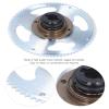 VGEBY 80 Teeth Crankset, 25H 80 Teeth Crankset with Flywheel and Connector Set Accessory for Electric Modification Freewheel Hub Freewheel Crankset Freewheel view 3
