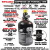 Maddog JT Stealth Basic Paintball Gun Marker and Accessory Starter Package [HPA] | Protective Kit - Marker, 48ci/3000psi Compressed Air Tank, Mask, Hopper, Pods, Harness & Protective Gear view 4
