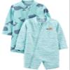 Simple Joys by Carter's Baby and Toddler 2-Pack 1-Piece Zip Rashguards view 1