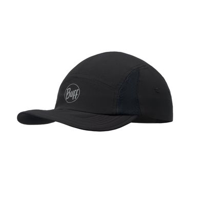Buff Unisex's R-Solid 5 Panel Cap, Black, L/XL