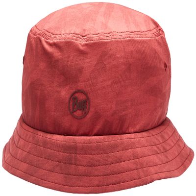 Buff Unisex's Aai Trek Bucket Hat, Brick, S/M