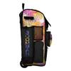 Boombah Rolling Superpack 2.0 Baseball/Softball Gear Bag - 23-1/2" x 13-1/2" x 9-1/2" - Rainbow Splatter Multicolor - Telescopic Handle - Holds 4 Bats - Wheeled Version view 2