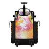 Boombah Rolling Superpack 2.0 Baseball/Softball Gear Bag - 23-1/2" x 13-1/2" x 9-1/2" - Rainbow Splatter Multicolor - Telescopic Handle - Holds 4 Bats - Wheeled Version view 3
