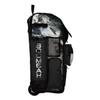 Boombah Rolling Superpack 2.0 Baseball/Softball Gear Bag - 23-1/2" x 13-1/2" x 9-1/2" - Glacier Black/White - Telescopic Handle - Holds 4 Bats - Wheeled Version view 2