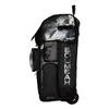 Boombah Rolling Superpack 2.0 Baseball/Softball Gear Bag - 23-1/2" x 13-1/2" x 9-1/2" - Glacier Black/White - Telescopic Handle - Holds 4 Bats - Wheeled Version view 4