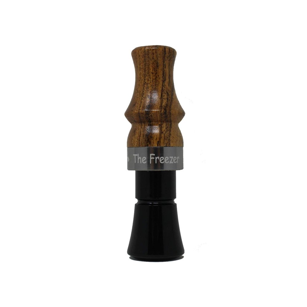 ESH The Freezer Goose Call Easy-to-Use Short Reed Bicote Wood Call for Canada Goose Hunting, Realistic Goose Sounds for Beginners and Experienced Hunters