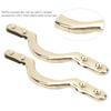 Keenso 6Pcs Billiards Net Corner, 4in Pool Table Pocket Brackets Set Billiards Net Suooprt for Web Net Bags Billiard Supplies view 2