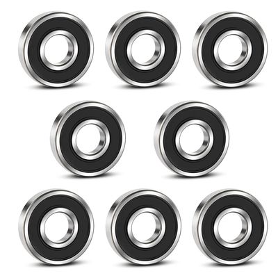 Aopin 606-2RS Skateboards Bearings Ball Bearings 0.23 x OD 0.67 Inch Double Rubber Sealed Miniature, Applicable for Skateboards, 3D Printer Inline Skates Roller Skates Longboards Scooters, 8 Pcs