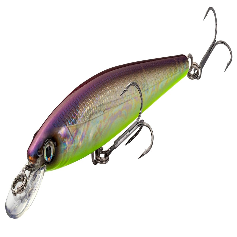 Strike King (HCKVDJ100-682) KVD Jerkbait 100 2-Hook Fishing Lure, 682 - Crystal Shad, 1/4 oz, 3 5/8"