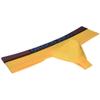 OROCOJUCO Sexy Men's Ultra Cheeky Briefs Boxers Thong Brazilian Bikini Shorts Underwear 1/3 Butt Coverage Boxers Trunks Yellow M view 2