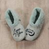 Faceplant Dreams Love You to the Moon fur-lined Footsie (Medium, 7) view 2