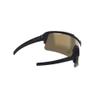 BBB Cycling, Sports Glasses, Biking Glasses, Cycling Glasses for Men and Women, UV Protection, 3 Interchangeable Lenses, Unbreakable, Fuse, Matt Black Gold view 3