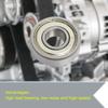 Aopin 609Z Skateboards Bearings Ball Bearings 0.35 x OD 0.94 Inch Double Metal Sealed Miniature, Applicable for Skateboards, 3D Printer Inline Skates Roller Skates Longboards Scooters, 8 Pcs view 3