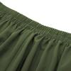 NREALY New Women's High Waist Pleated A Line Long Skirt Front Slit Belted Maxi Skirt view 3