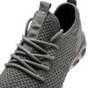 Damyuan Mens Lightweight Athletic Running Walking Gym Shoes Casual Sports Fashion Sneakers Walking Shoes Dark Grey,8 view 3