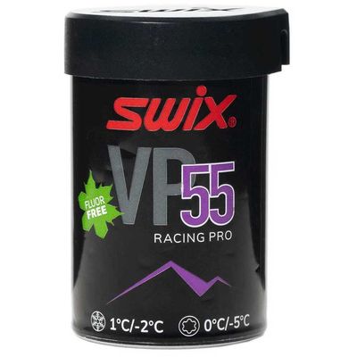 Swix VP55 Pro Violet Grip Wax for Cold Conditions (-2C to 1C)