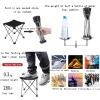 Daoyuan Outdoor Portable Folding Chairs Camping Ultralight Aluminum Collapsible Small Step Slacker Stool for Fishing Camp Traveling Hiking Beach Garden BBQ Lightwight Waterproof Stool view 4